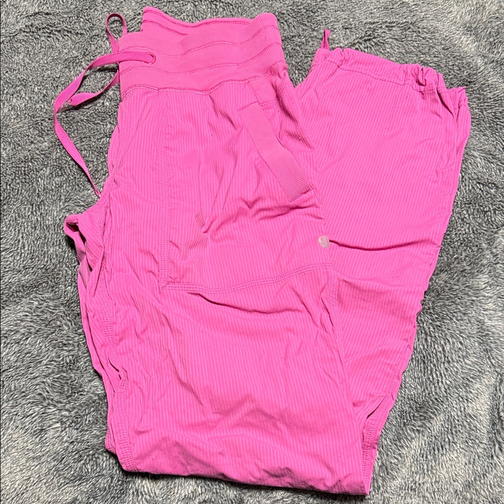 Sonic pink dance studio pants